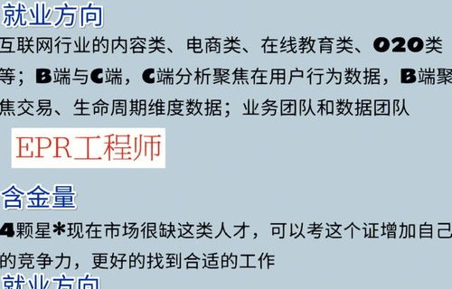 关于电子商务专业的建议