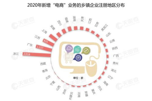 电子商务专业地域分布